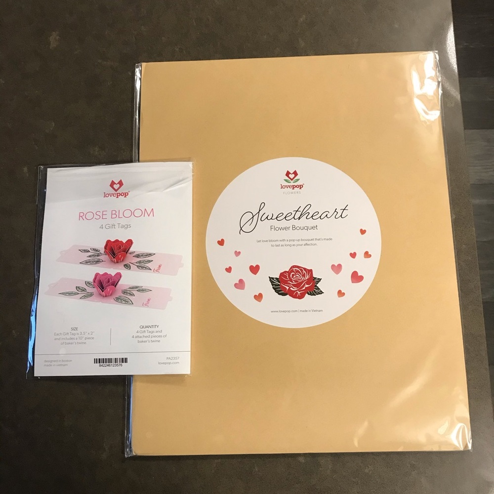 NWT Lovepop Valentines Card Bundle